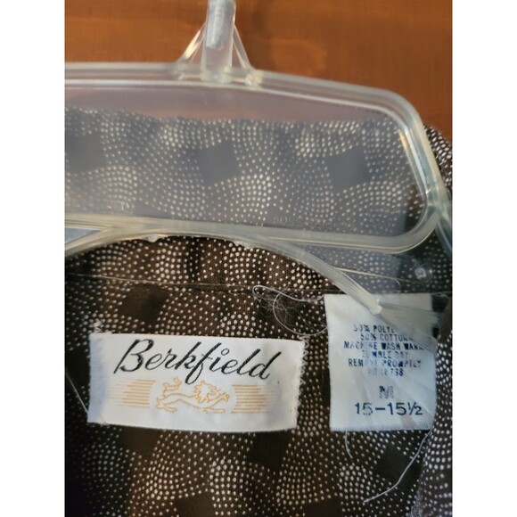 Vintage Men's Medium Berkfield Button Down Western Shirt - Picture 3 of 4